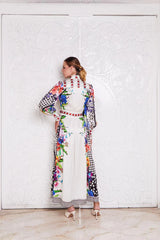 Mackenzie Mode Empress Silk Maxi Lucky Ladybug