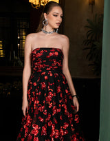 Bariano Anastacia Strapless Ballgown