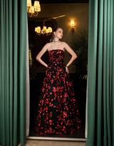 Bariano Anastacia Strapless Ballgown