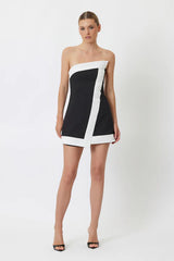 Bianca & Bridgett Elsa Mini Dress Black