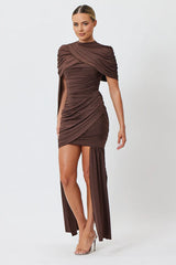 Bianca & Bridgett Kelsey Mini Dress Brown