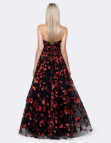 Bariano Anastacia Strapless Ballgown