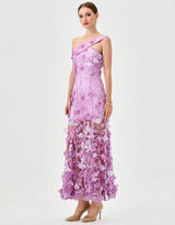 Bariano Shayan One Shoulder Midaxi