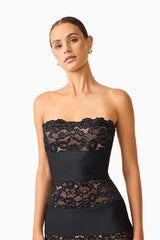 Elliatt Emberly Lace Gown Dress | Black