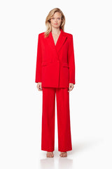 Elliatt Tenderness Twill Suiting Set | Red