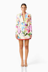 Glinda Blazer Dress | Floral