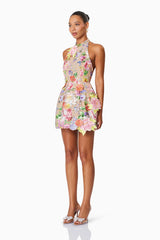 Elliatt Meadowhawk Mini Sequin Dress In Pink