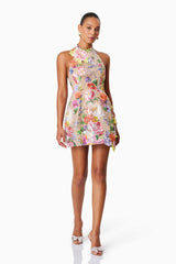 Elliatt Meadowhawk Mini Sequin Dress In Pink