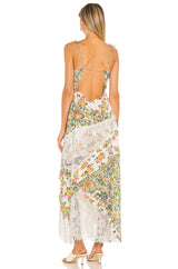 For Love & Lemons Rosalyn Maxi Dress