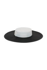 Morgan & Taylor Domino Boater | Black/White