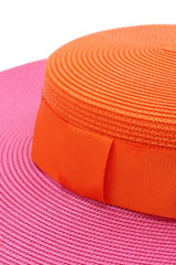 Morgan & Taylor Domino Boater | Pink/Orange