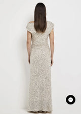 Sheike Martina Maxi Dress | Silver