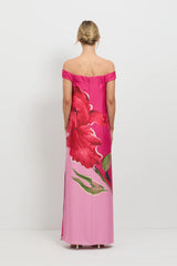 Pasduchas Bloomingdale Shoulder Midi