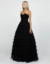 Bariano Serenity Sweetheart Strapless Ball Gown