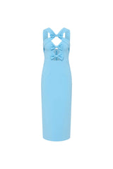 Rebecca Vallance Skye Midi Blue Dress