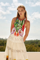 Mackenzie Mode Flamingos Maxi