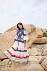 Mackenzie Mode Tulips & Clouds Maxi