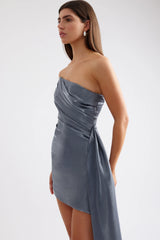 Lexi Lena Dress - Steel