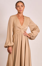 Pasduchas Lucia Sleeve Midi Dress