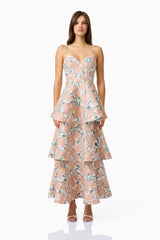 Elliatt Bloomia Tiered Gown | Floral