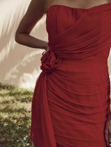 Talulah Viola Mini Dress | Red