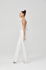 Lexi Madeline Jumpsuit | White