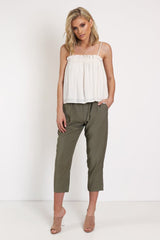 Madison Square Alexis Pant in Khaki