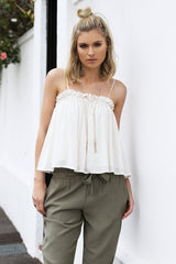 Madison Square Alexis Pant in Khaki