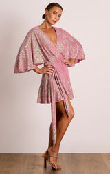 Pasduchas Gilmmer Flip Dress | Sorbet