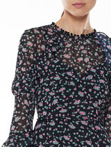 Talulah Unwavering Glamour Long Sleeve Mini Dress