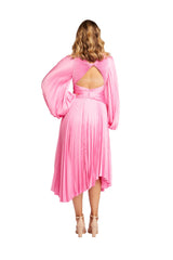 Acler Palms Midi Dress | Confetti Pink