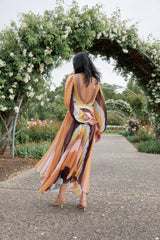 Acler Astone Dress | Rainbow Stripe