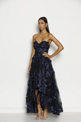 Grace & Hart Rosetta Gown in Navy