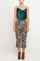 Spencer High Waisted Leopard Print Cullotes