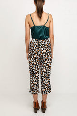 Spencer High Waisted Leopard Print Cullotes