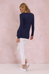 Madison Square Spotlight top in Navy
