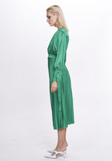 Nicola Finetti Eliana Dress | Emerald