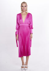 Nicola Finetti Eliana Dress | Cerise