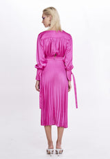 Nicola Finetti Eliana Dress | Cerise