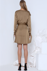 Premonition Designs Roamer Mini Dress Military