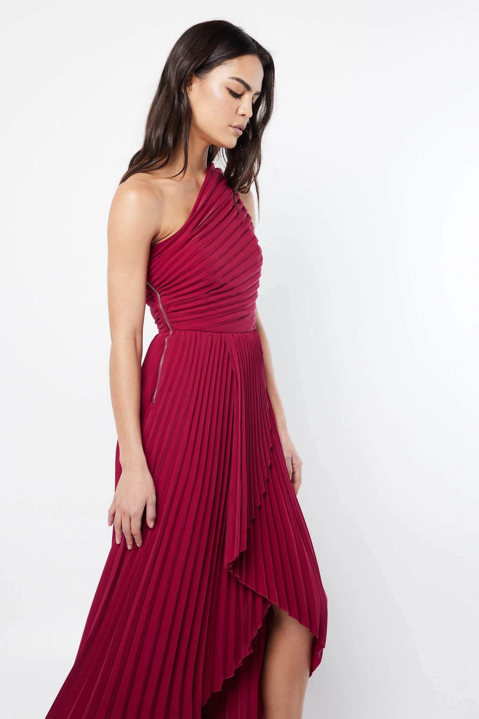Mossman Breakthrough Maxi Dress Red the style squad
