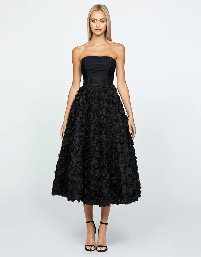 Bariano Angelique Strapless Gown