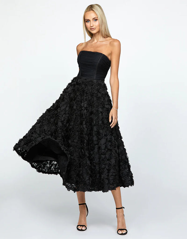 Bariano Angelique Strapless Gown