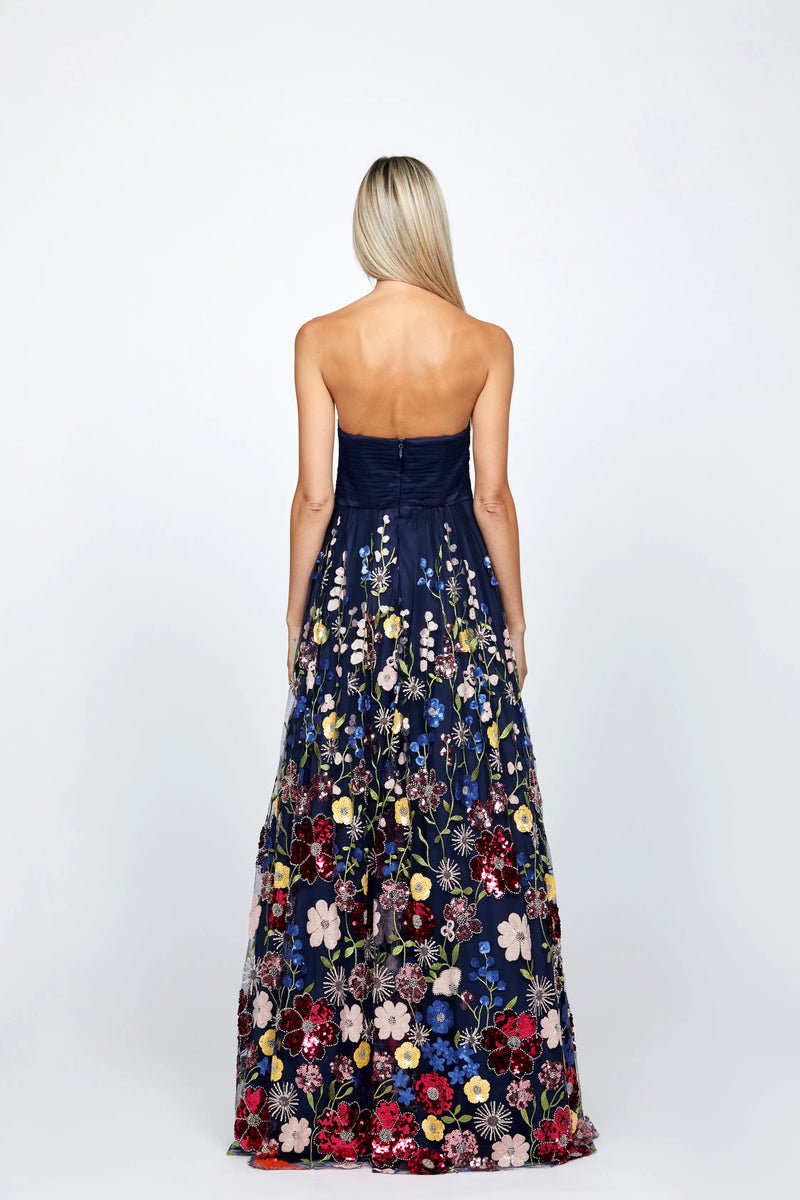 Bariano Vera Strapless Ballgown