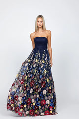 Bariano Vera Strapless Ballgown