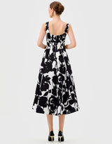 Bariano Brittany Square Neck Midi