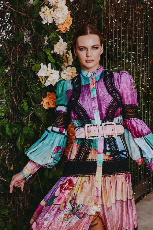 Mackenzie Mode Beetles & Bees Maxi