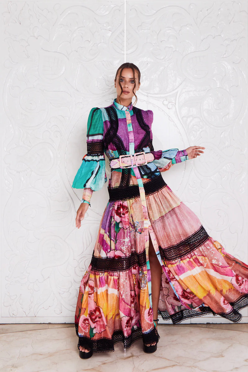 Mackenzie Mode Beetles & Bees Maxi
