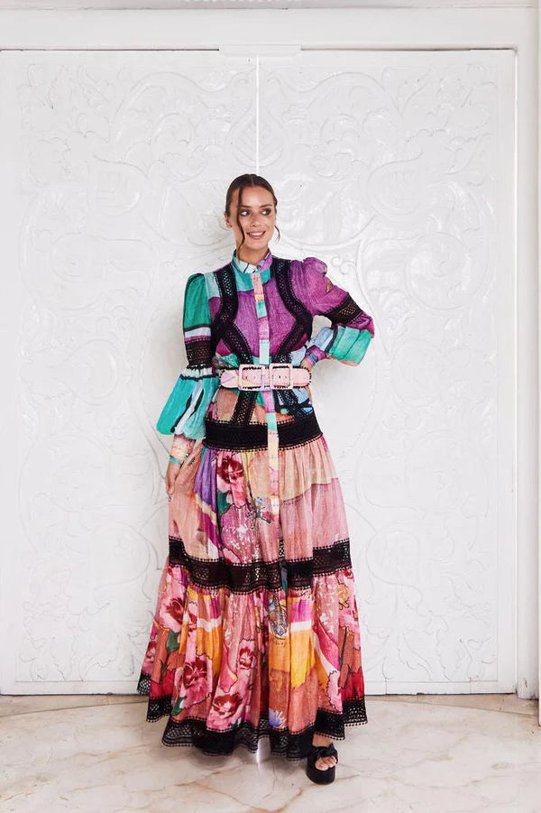 Mackenzie Mode Beetles & Bees Maxi