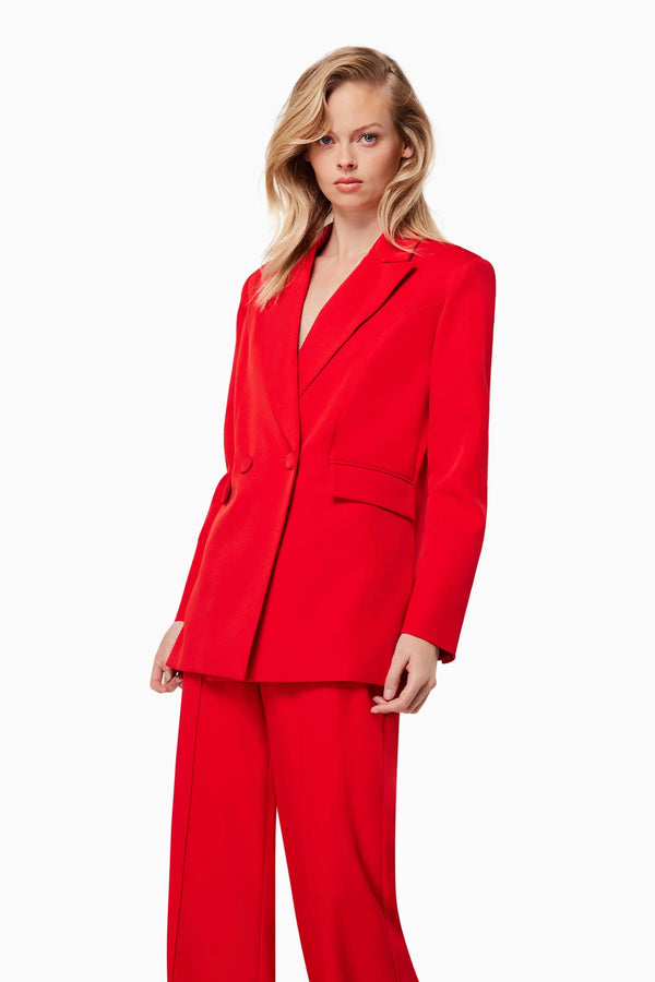 Elliatt Tenderness Twill Suiting Set | Red